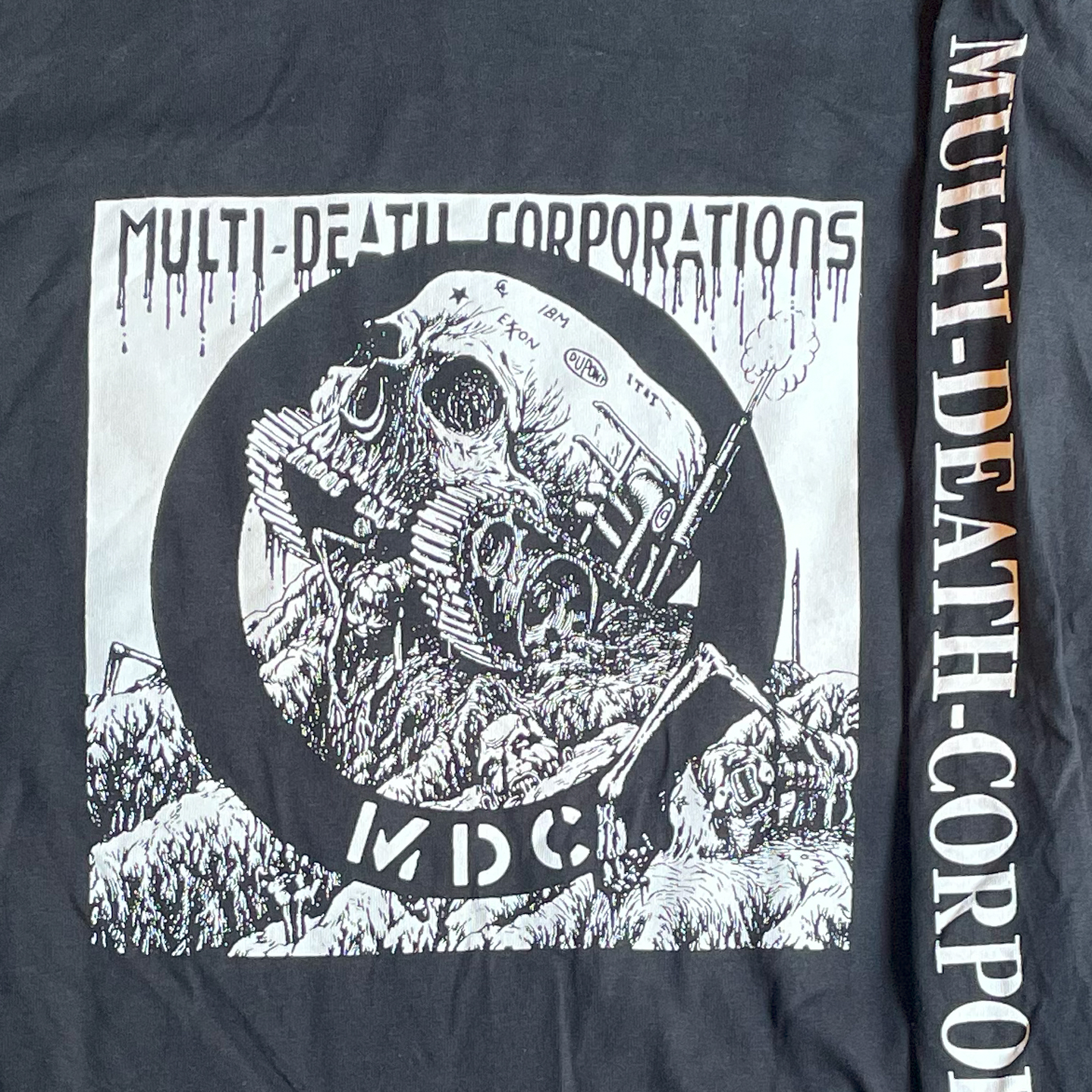 MDC ロングスリーブTシャツ MULTI-DEATH CORPORATIONS オフィシャル！