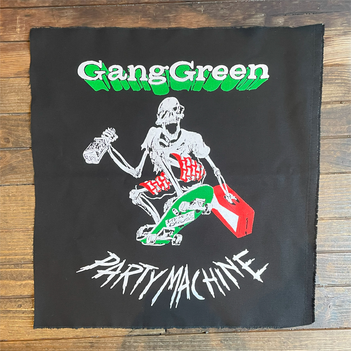 GANG GREEN BACKPATCH PARTY MACHINE