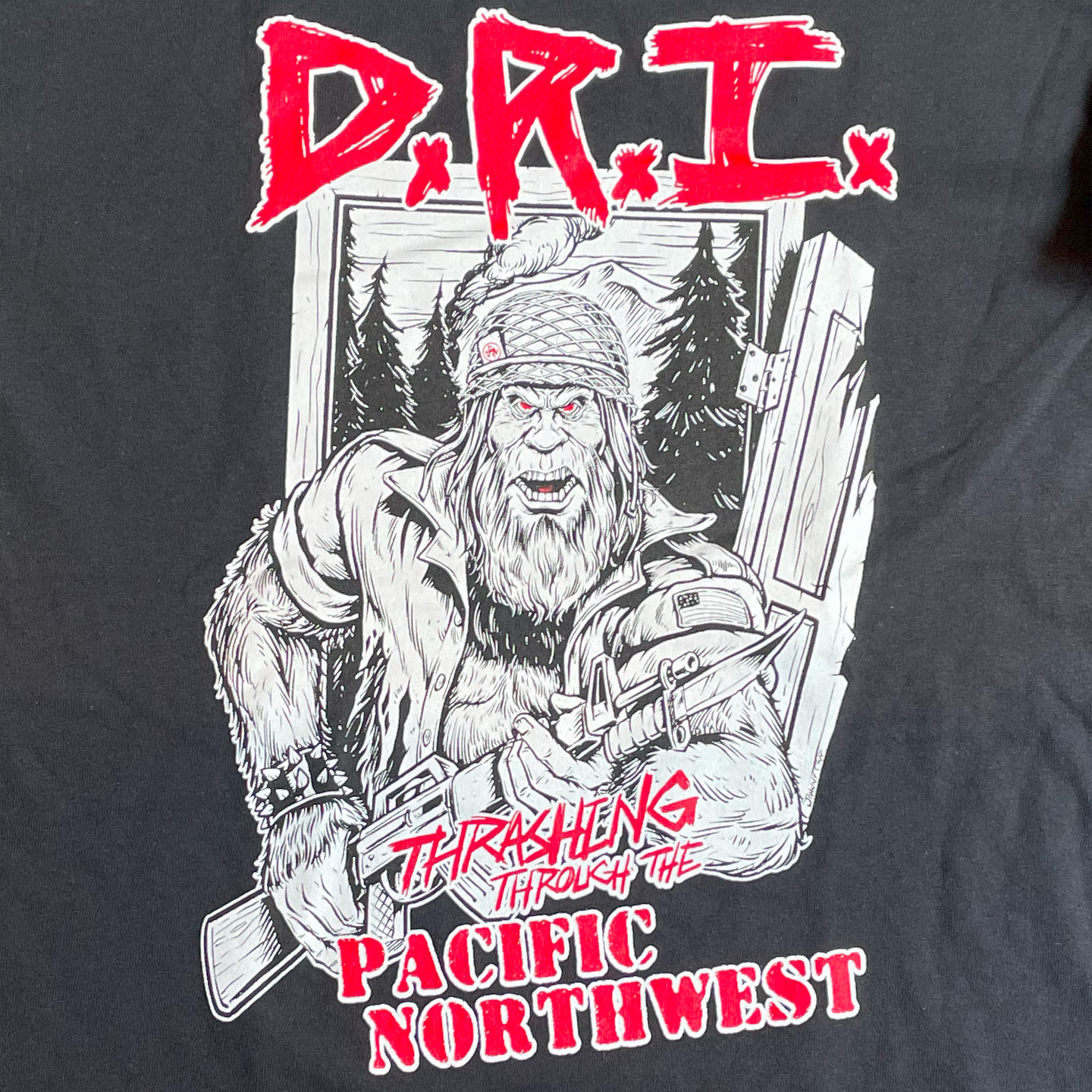 D.R.I. Tシャツ Pacific Northwest オフィシャル！