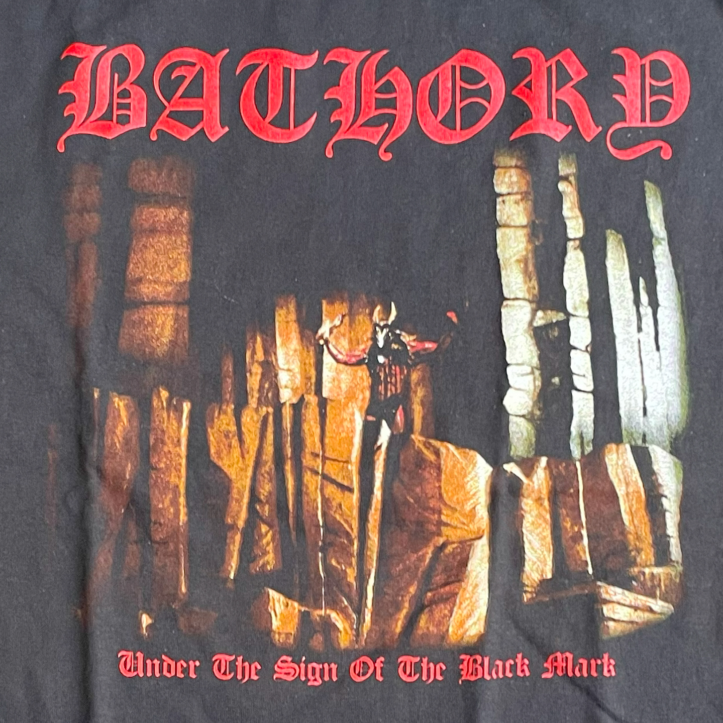 BATHORY Tシャツ  Under The Sign Of The Black Mark オフィシャル