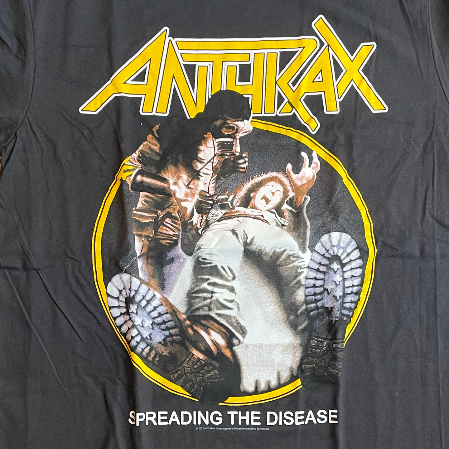 ANTHRAX Tシャツ Spreading The Disease オフィシャル！