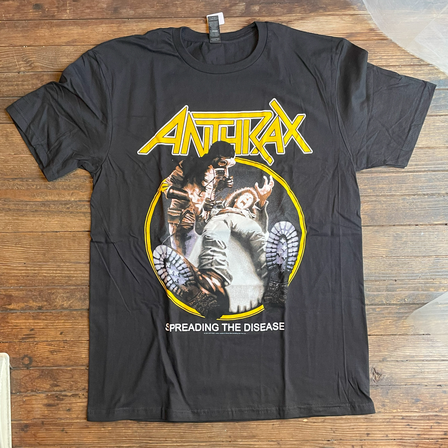 ANTHRAX Tシャツ Spreading The Disease オフィシャル！