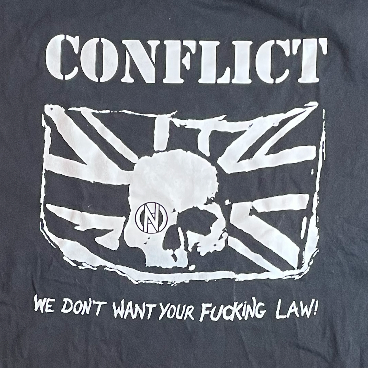 USED! CONFLICT Tシャツ