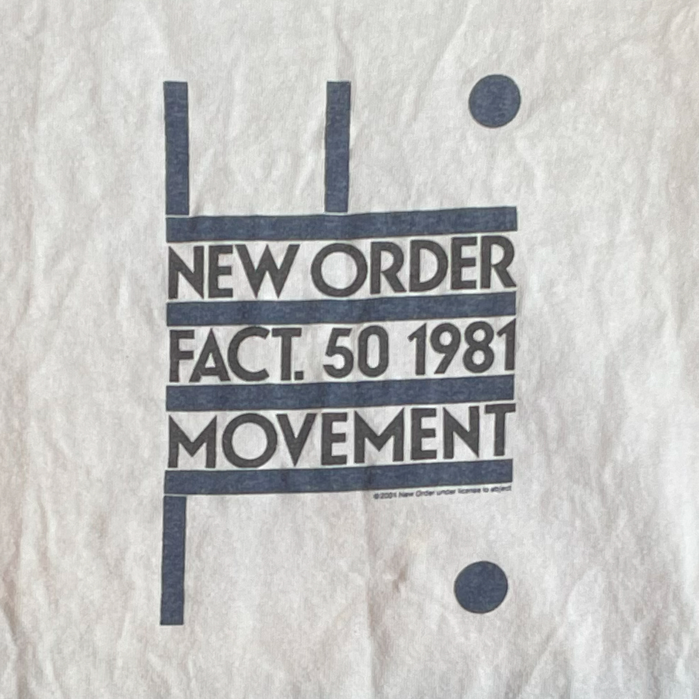 USED! NEW ORDER Tシャツ MOVEMENT