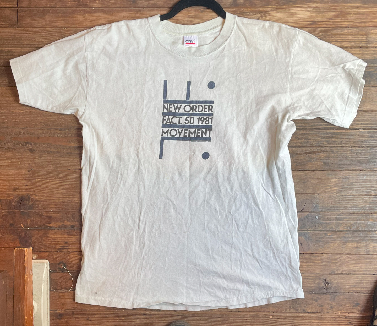 USED! NEW ORDER Tシャツ MOVEMENT