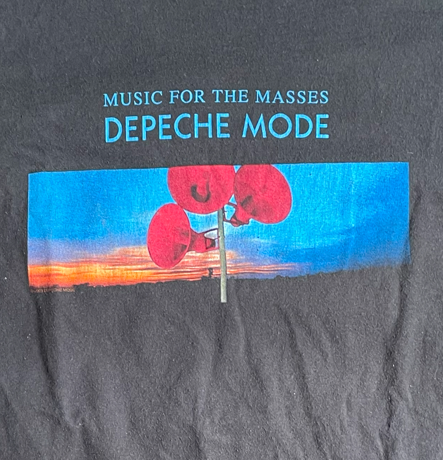 USED! DEPECHE MODE Tシャツ music for the masses