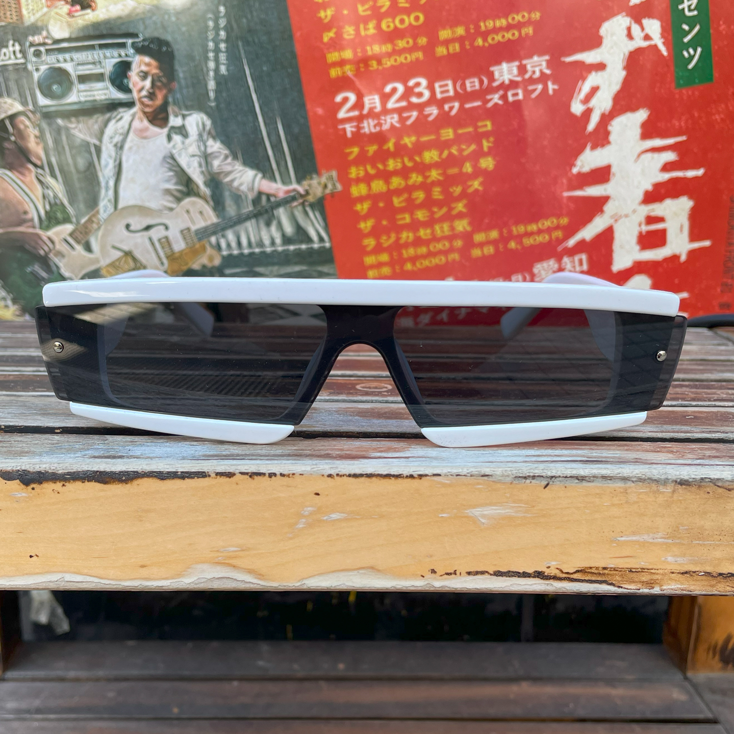 PUNK SUNGLASS SPACE WHITE