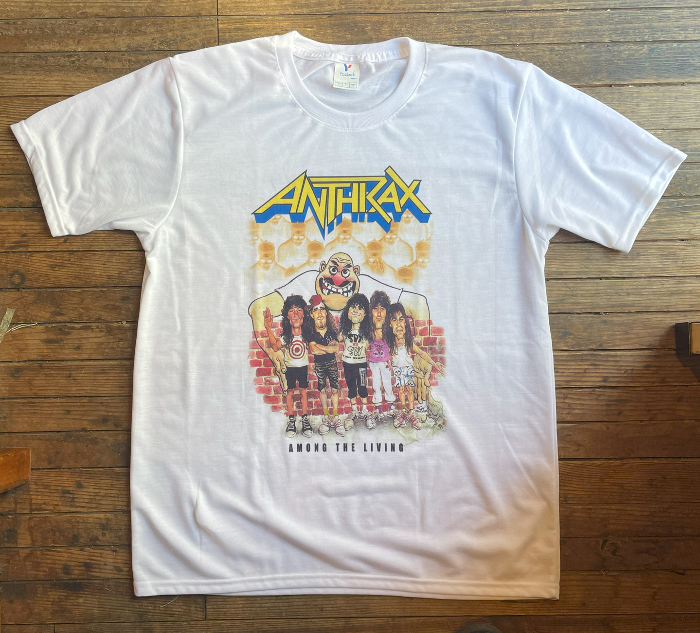 ANTHRAX Tシャツ Among the living