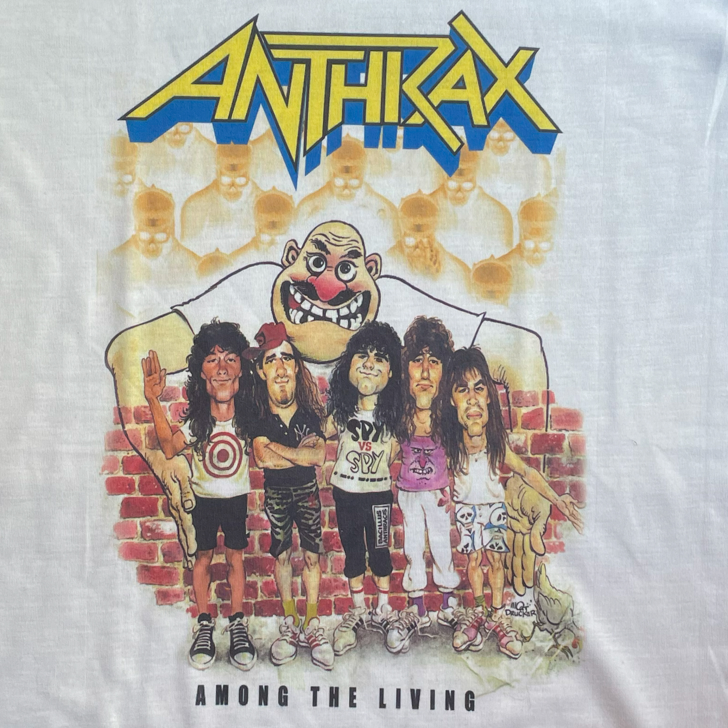 ANTHRAX Tシャツ Among the living