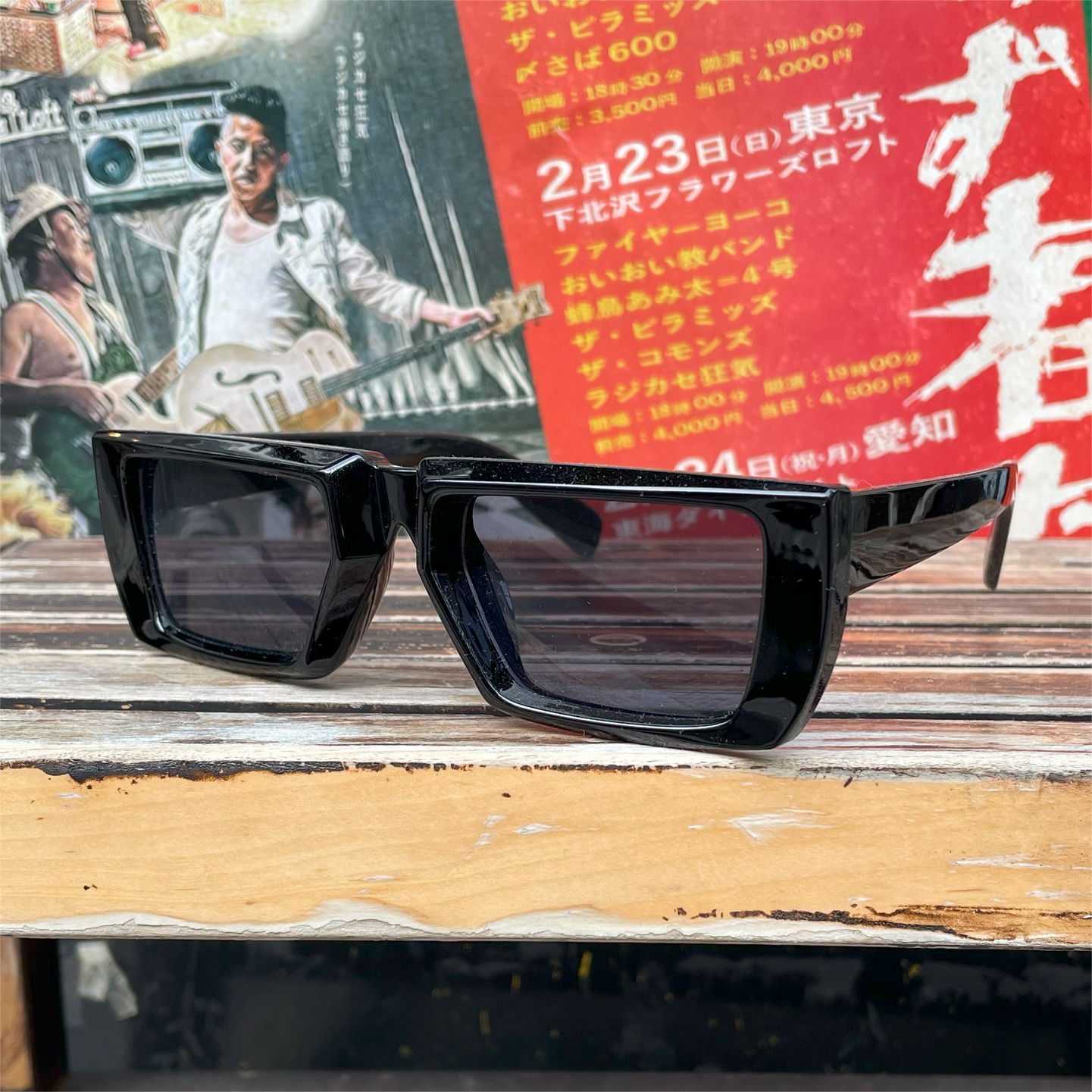 PUNK SUNGLASS BLACK