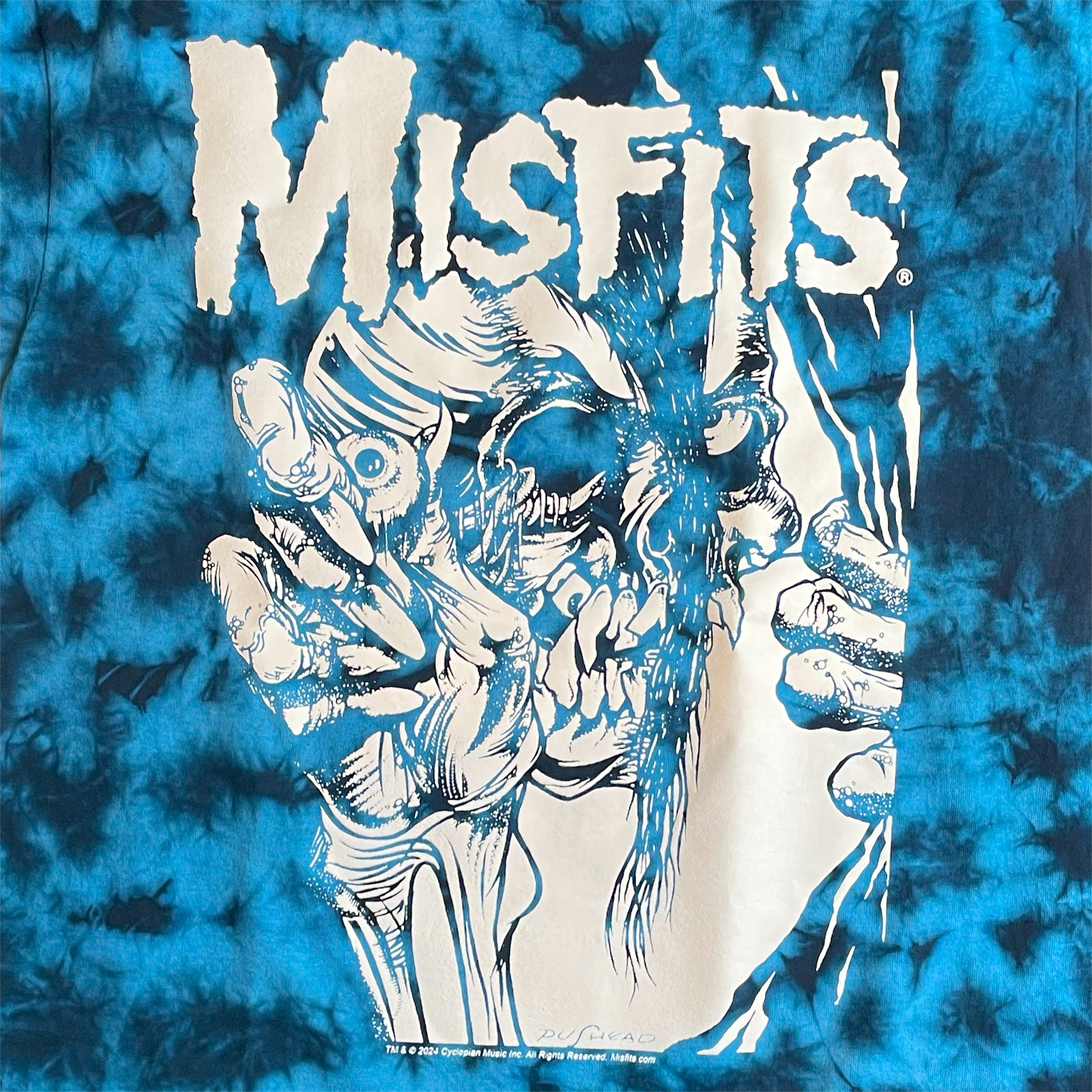 MISFITS タイダイTシャツ EYEBALL オフィシャル