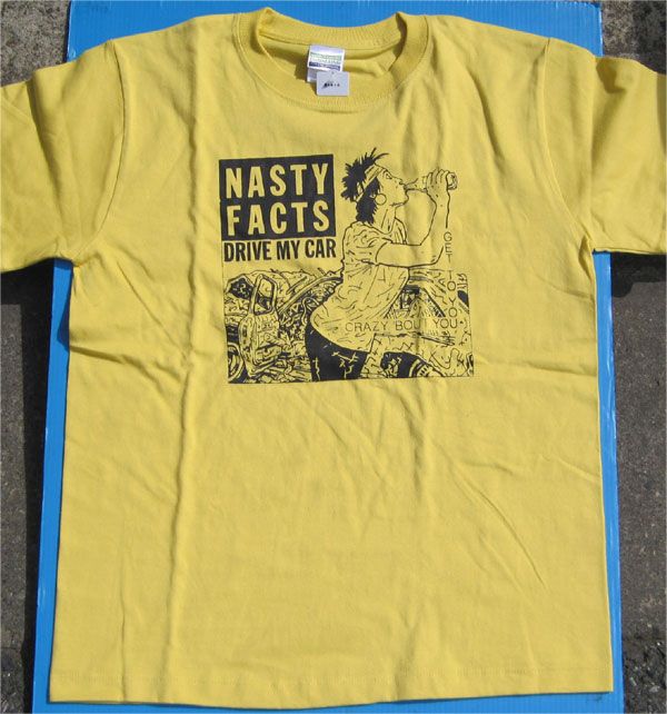 NASTY FACTS Tシャツ DRIVE MY CAR