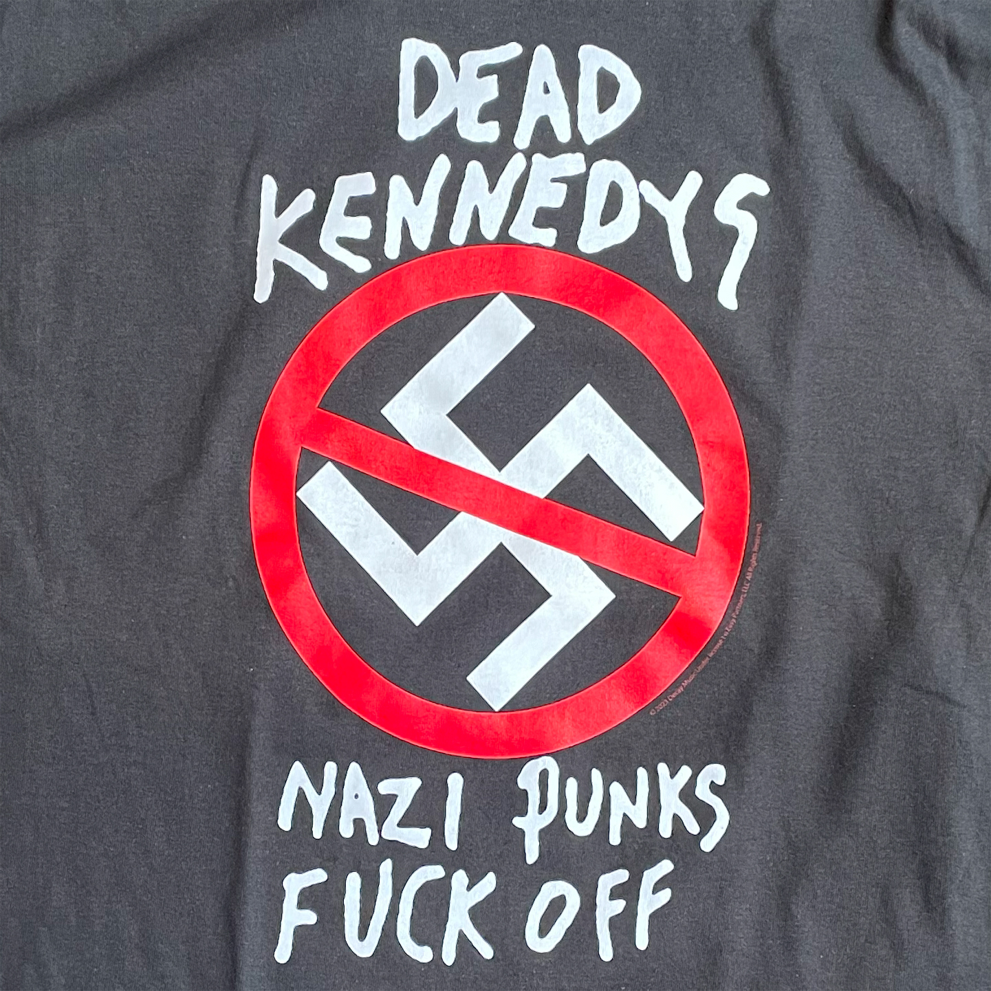 DEAD KENNEDYS Tシャツ NAZI PUNKS FUCK OFF! オフィシャル！