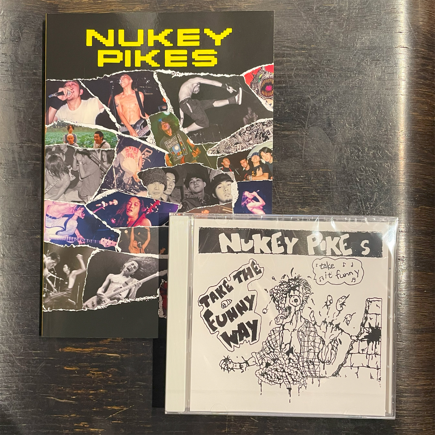 NUKEY PIKES CD+BOOK Take the Funny Way