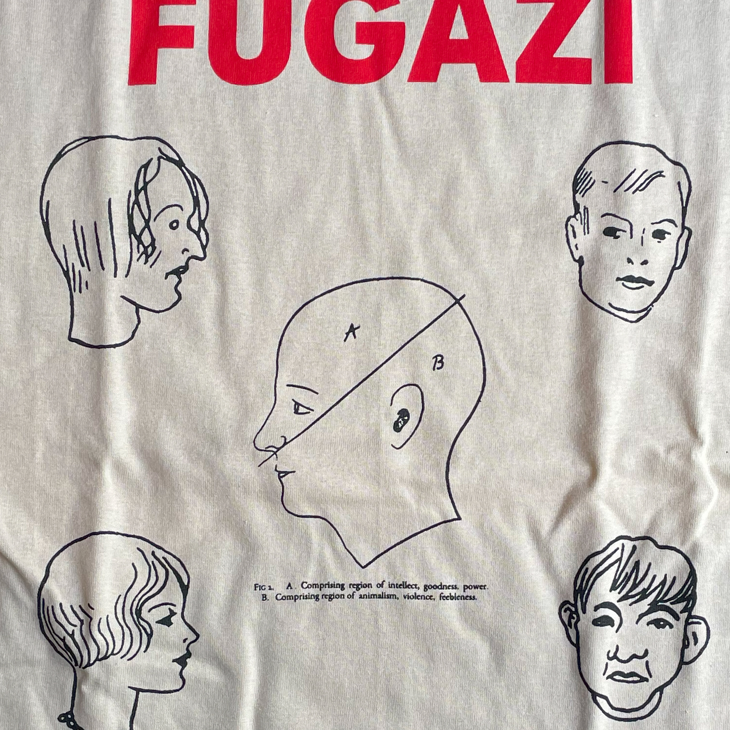 FUGAZI Tシャツ Illustration