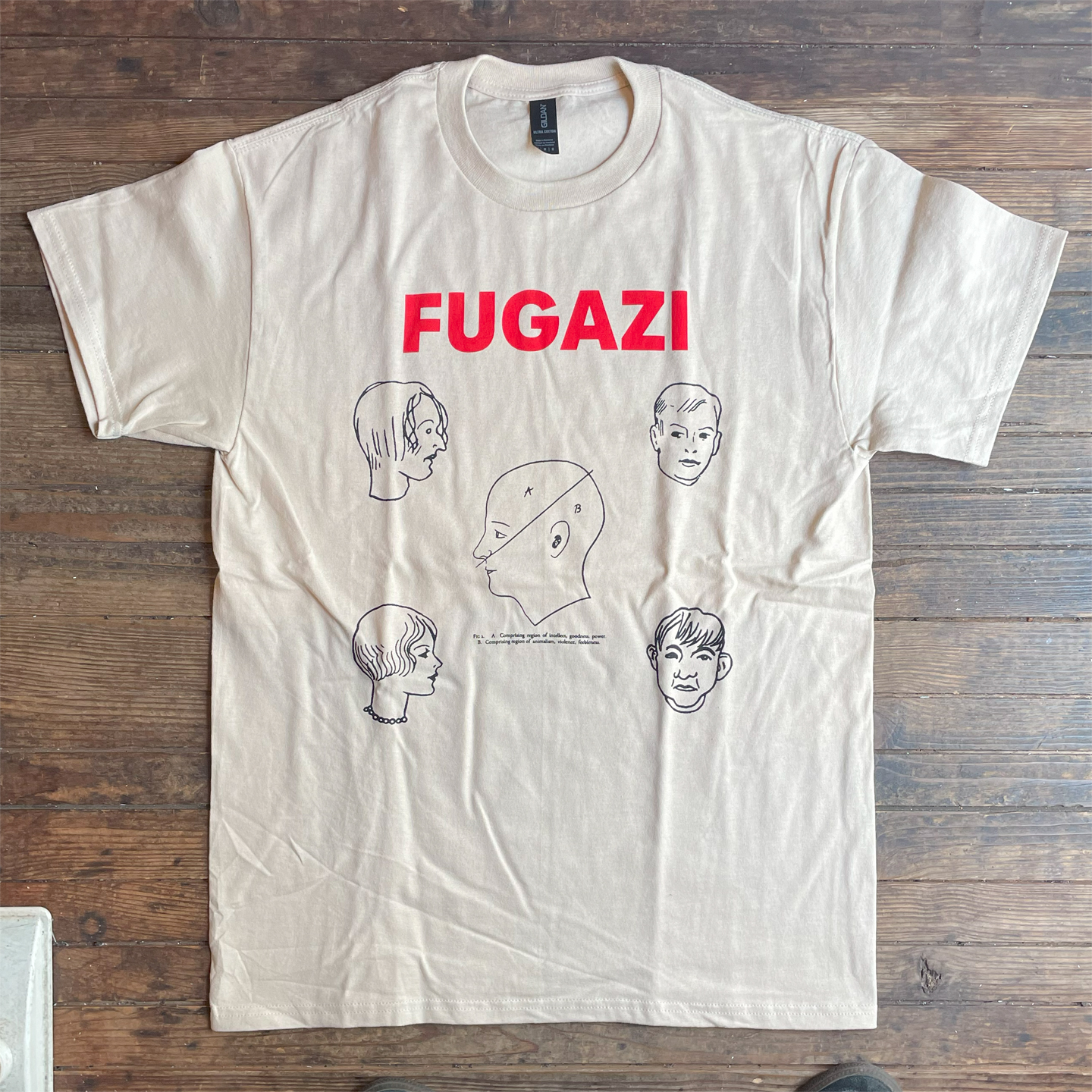 FUGAZI Tシャツ Illustration