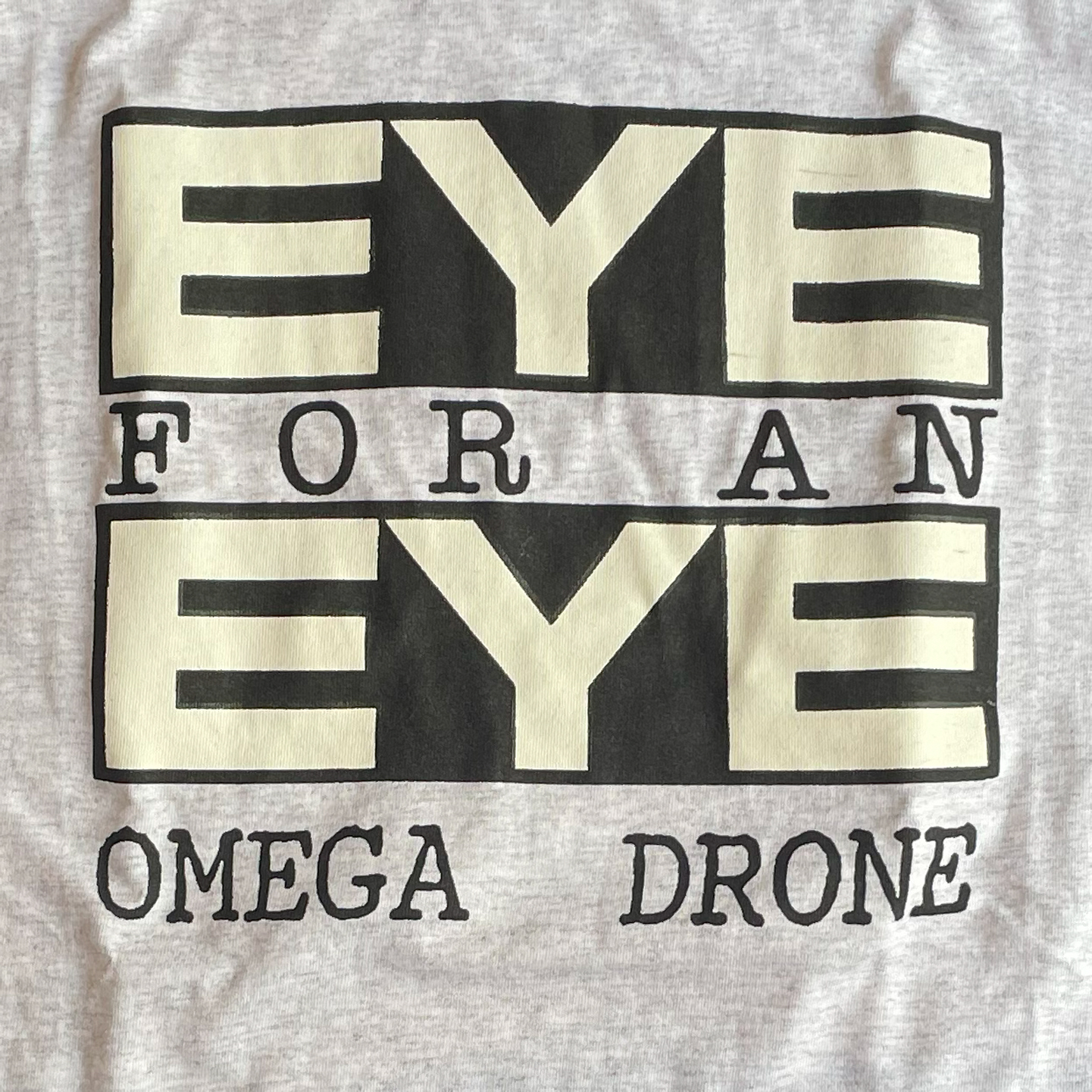 EYE FOR AN EYE Tシャツ Omega Drone Gray