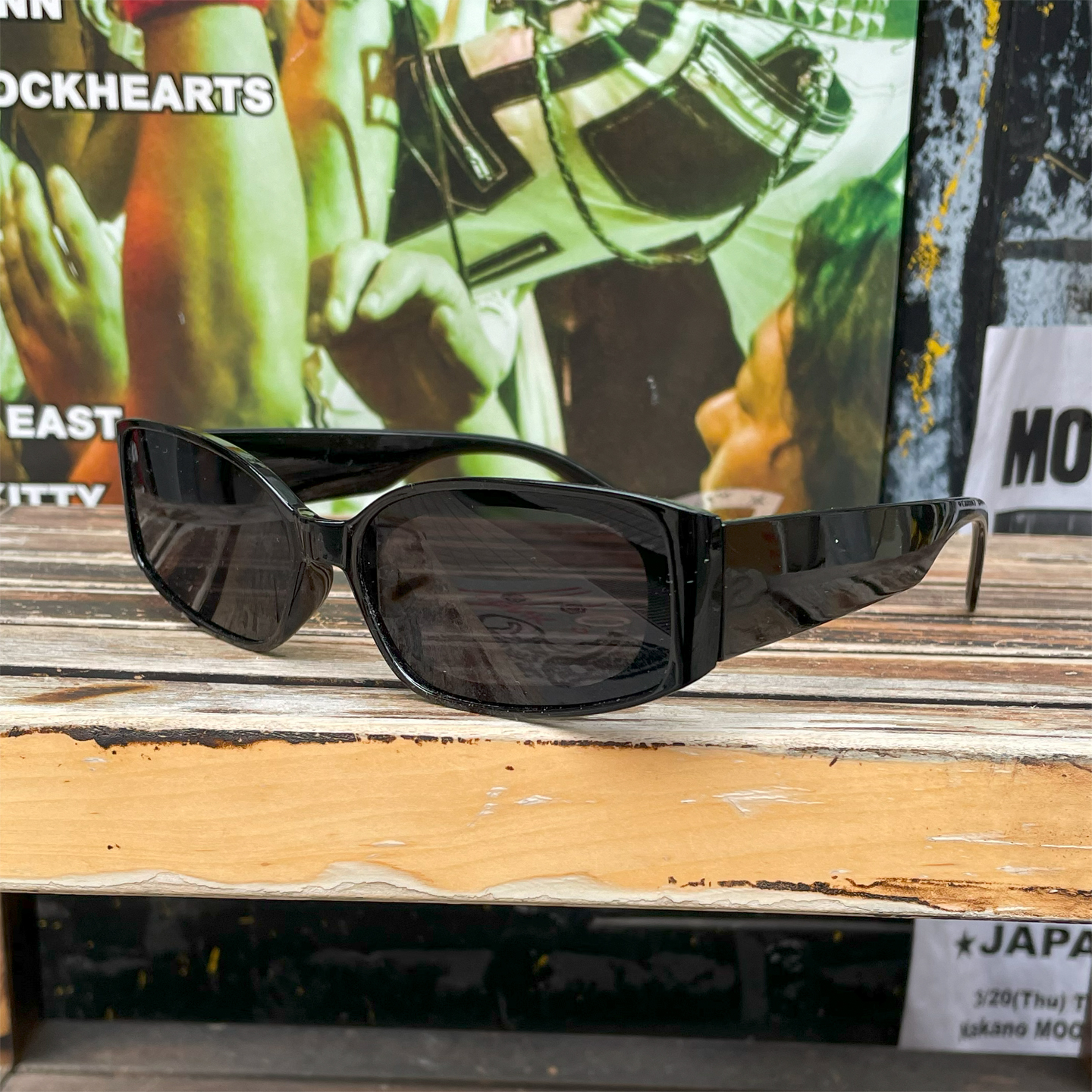 PUNK SUNGLASS BLACK