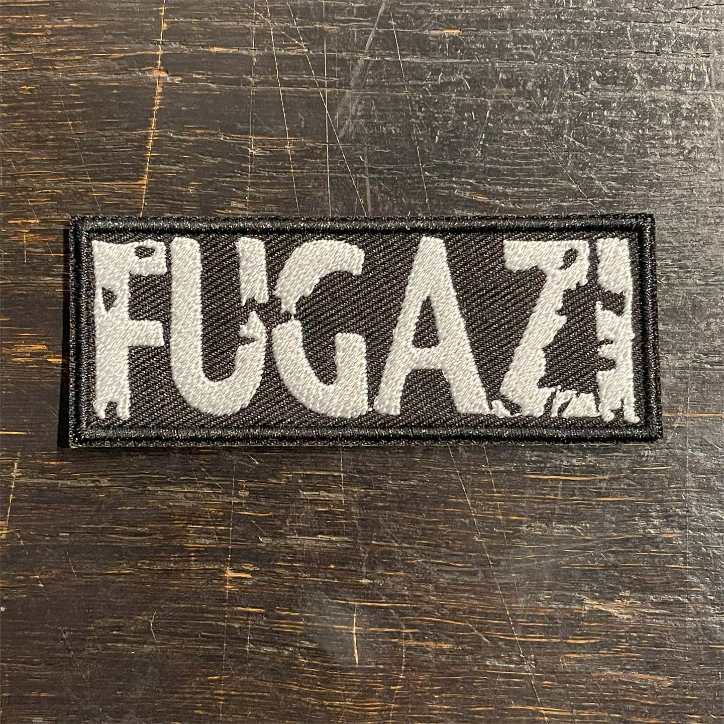 FUGAZI 刺繍ワッペン LOGO