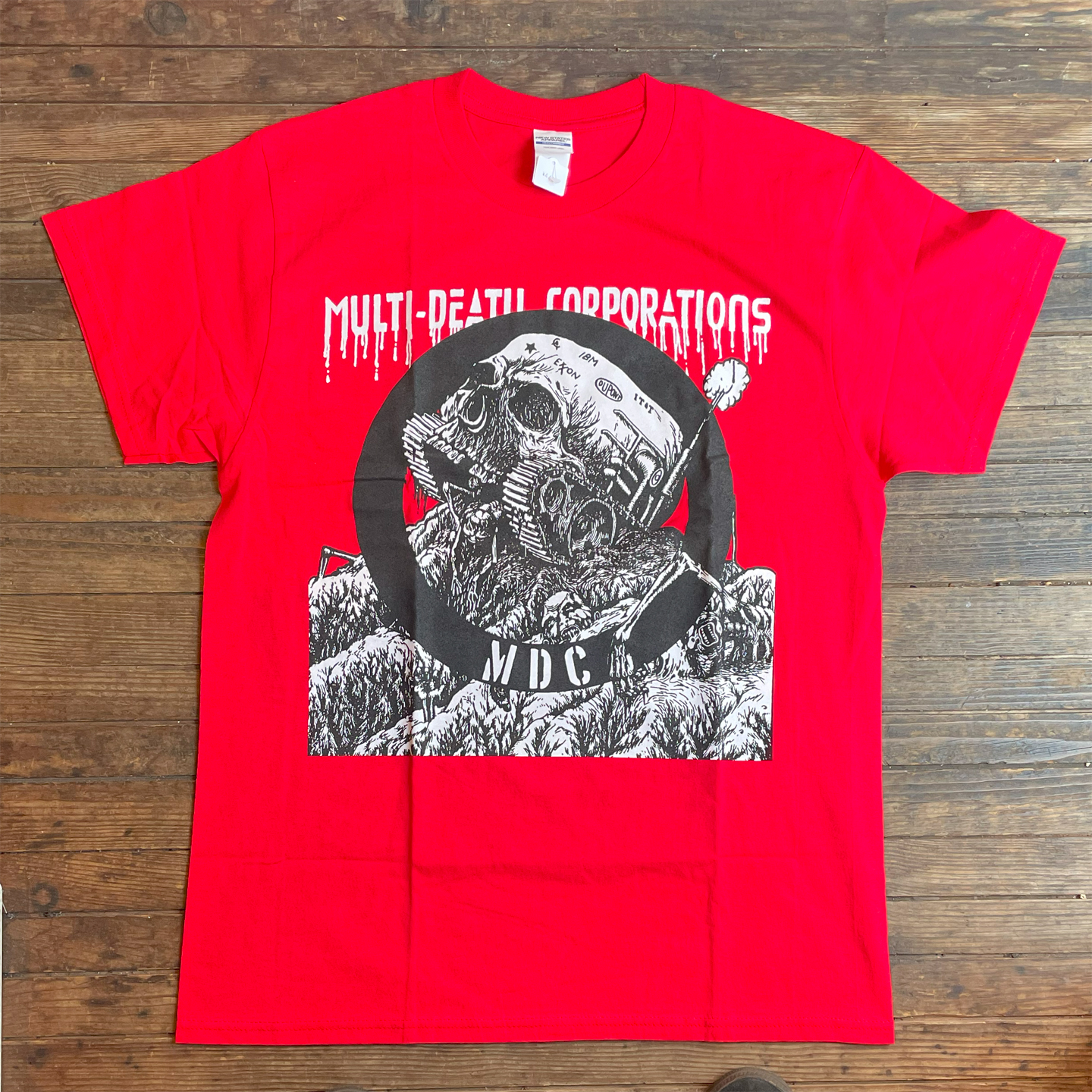 MDC Tシャツ MULTI-DEATH CORPORATIONS TWO SIDED