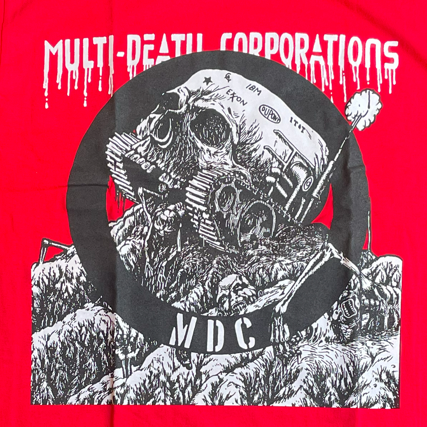 MDC Tシャツ MULTI-DEATH CORPORATIONS TWO SIDED