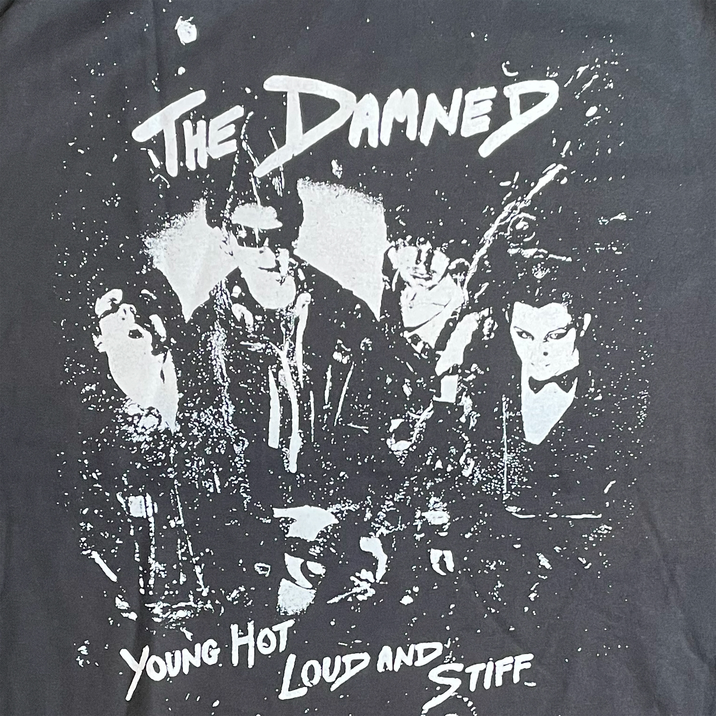 THE DAMNED Tシャツ Young Hot Loud And Stiff オフィシャル！