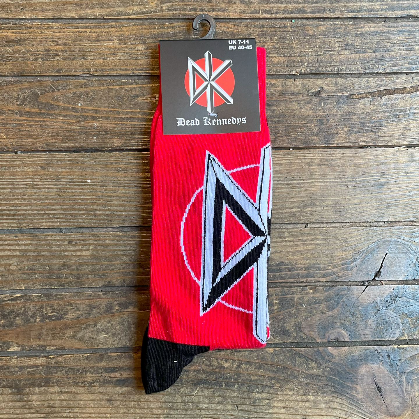 DEAD KENNEDYS ソックス LOGO RED オフィシャル