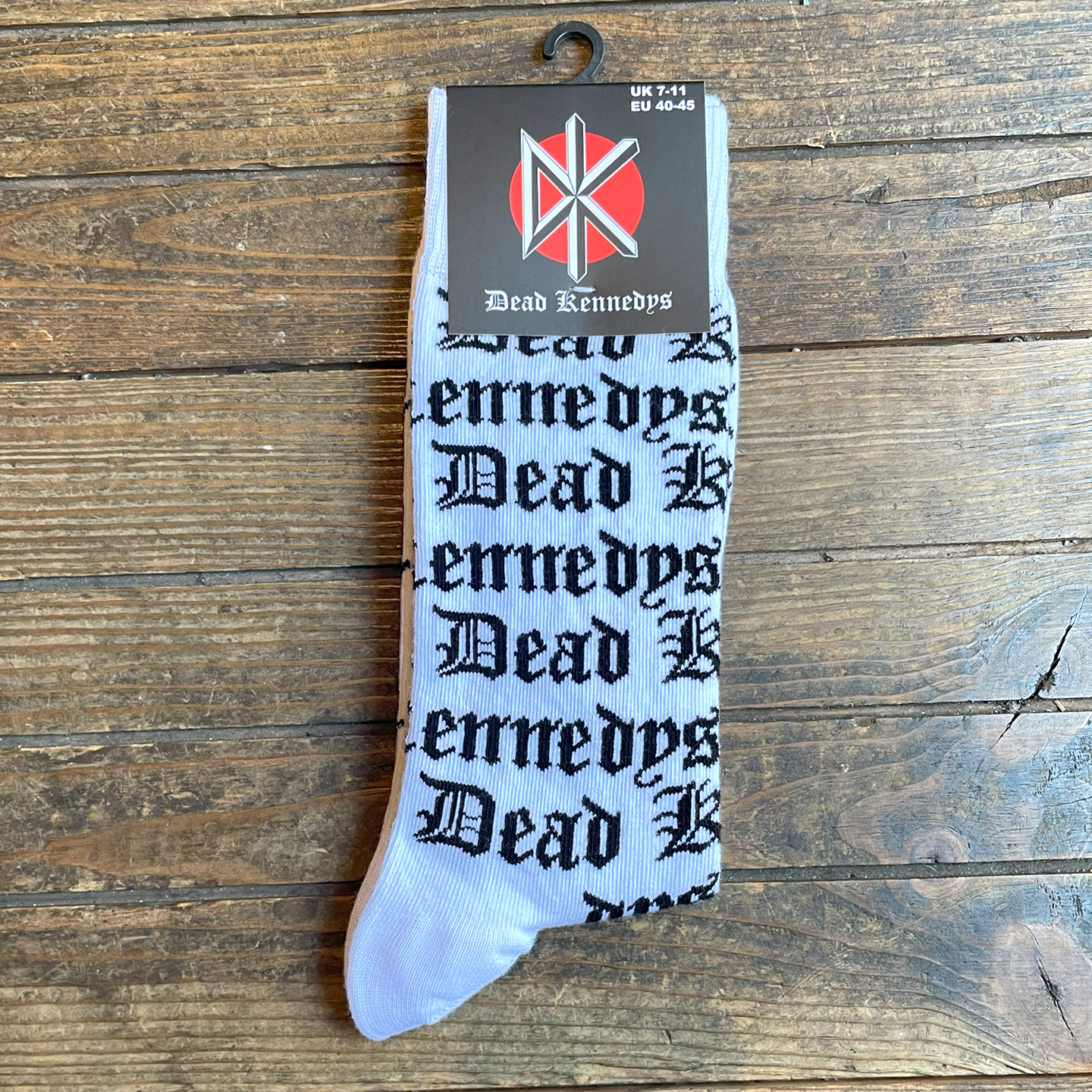 DEAD KENNEDYS ソックス NAME LOGO オフィシャル
