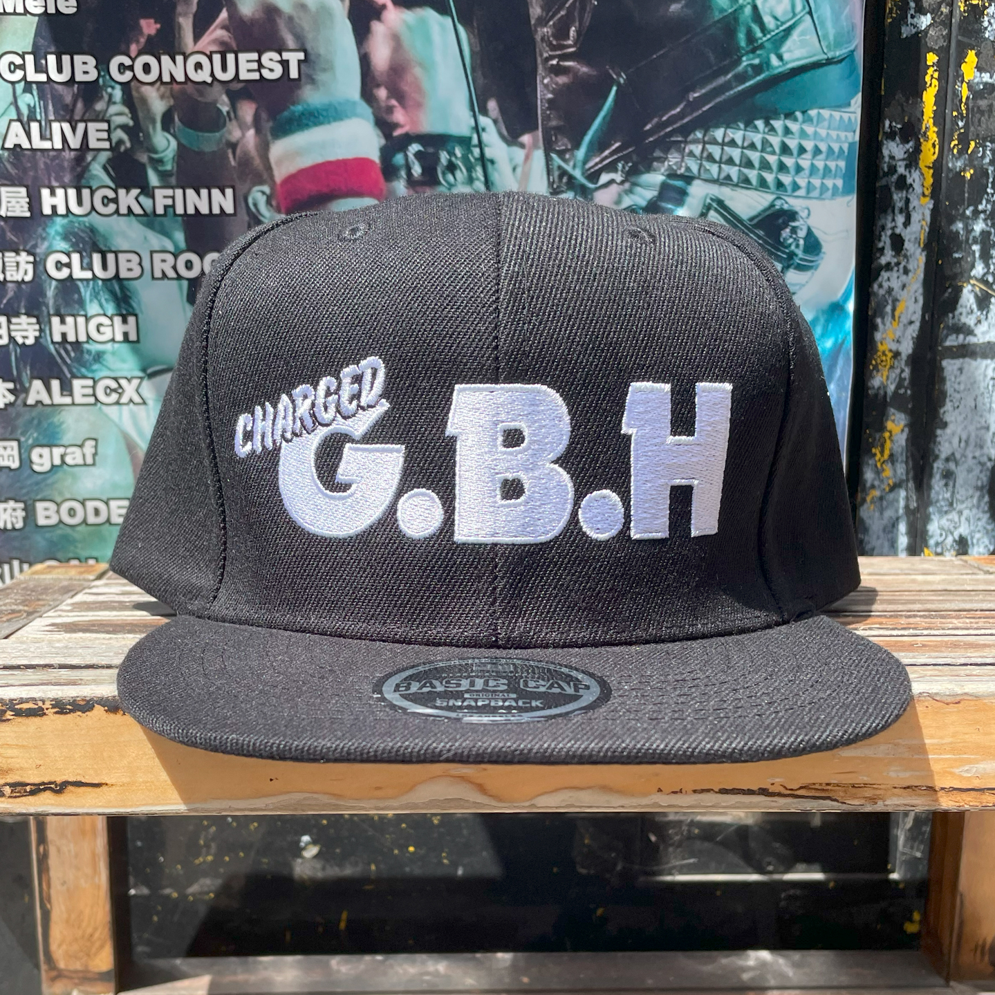G.B.H ベースボールキャップ LOGO