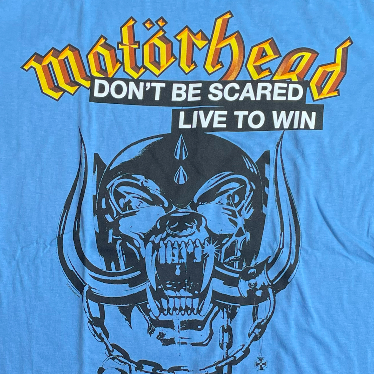 MOTORHEAD Tシャツ LIVE TO WIN オフィシャル！