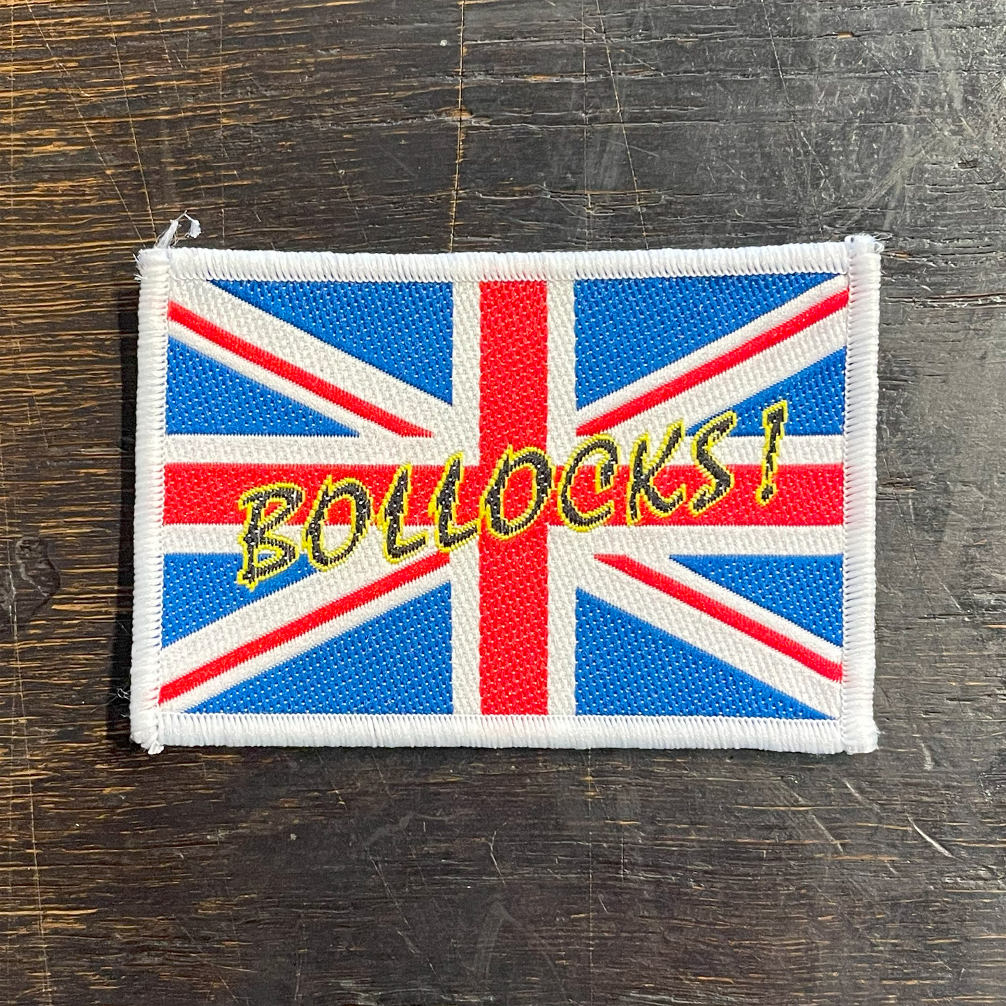 刺繍ワッペン Bollocks!