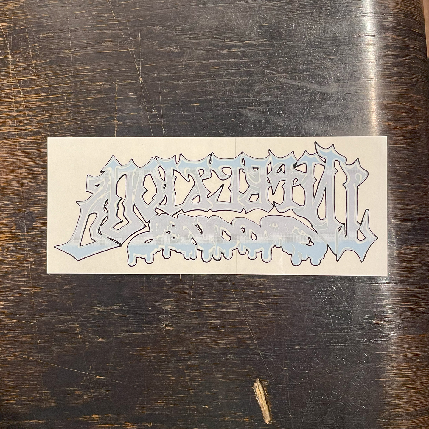 INFECTIOUS GROOVES ステッカー LOGO GLASS