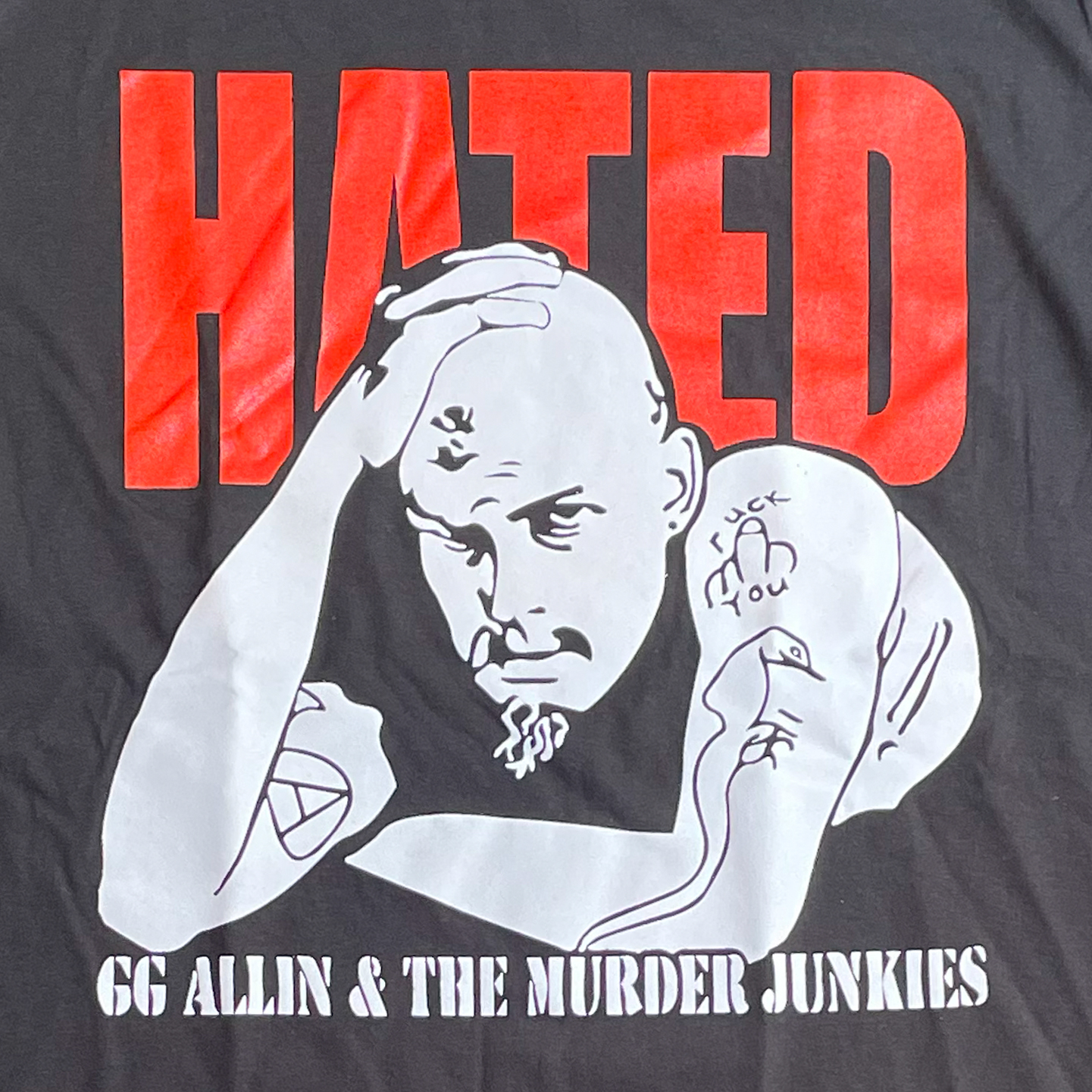 GG Allin & the Murder Junkies Tシャツ HATED