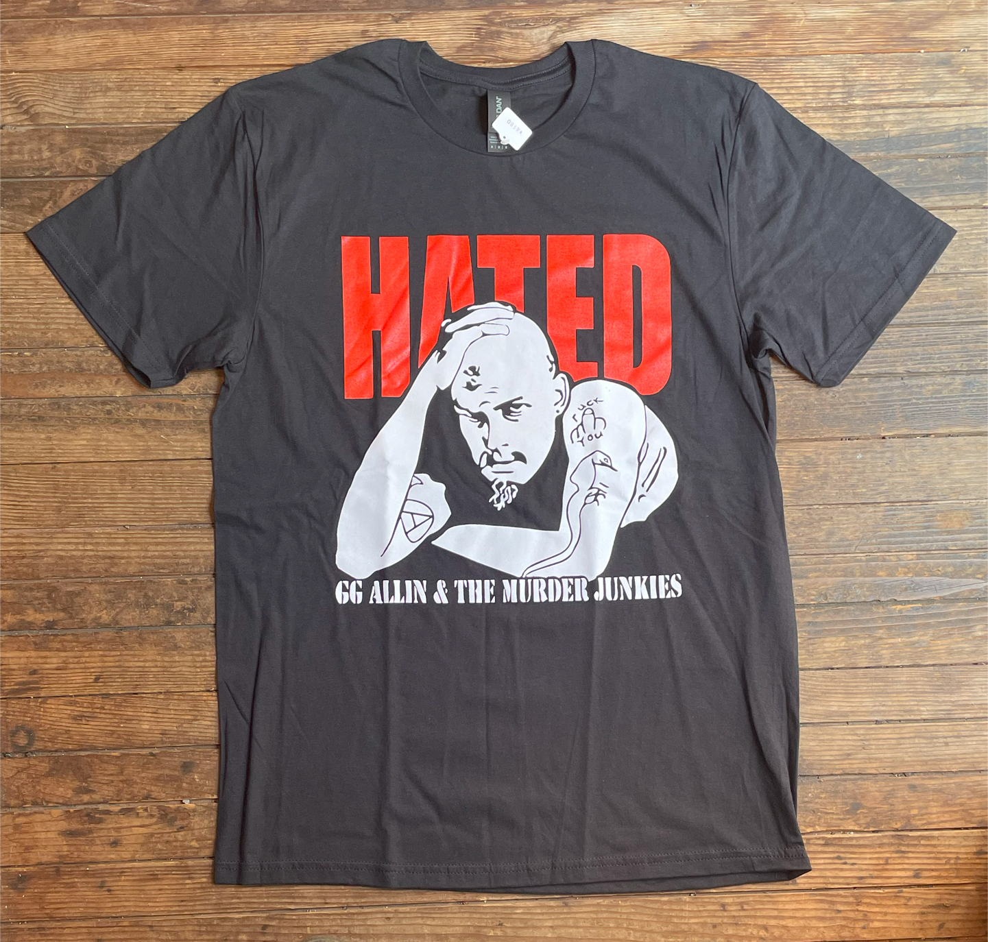 GG Allin & the Murder Junkies Tシャツ HATED