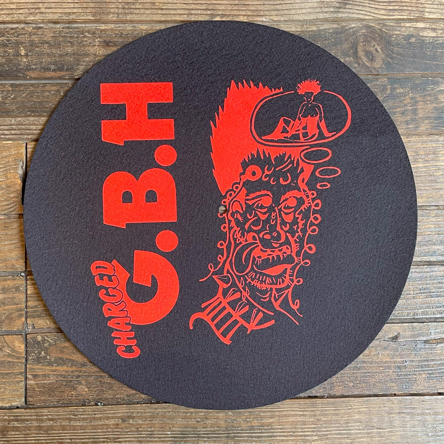 G.B.H スリップマット Leather, Bristles, Studs And Acne
