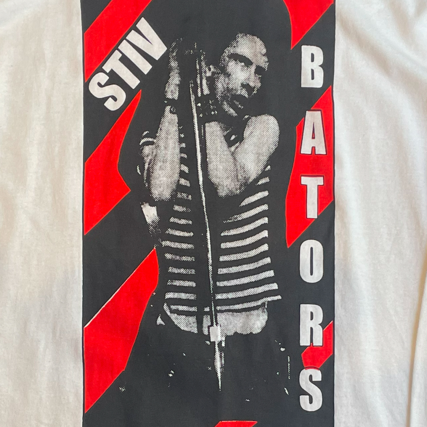 STIV BATORS ロングスリーブTシャツ PHOTO