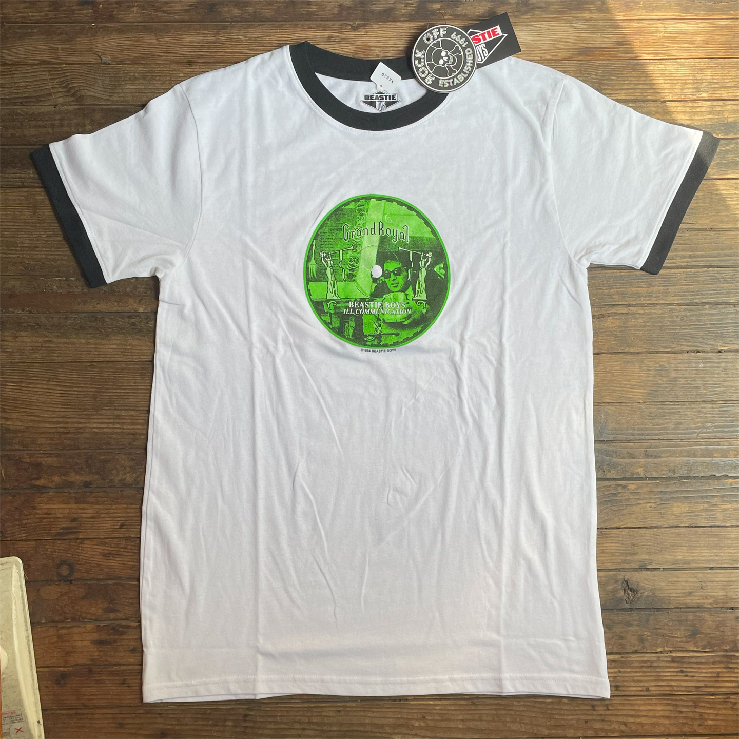 BEASTIE BOYS トリムTシャツ GRAND ROYAL オフィシャル！