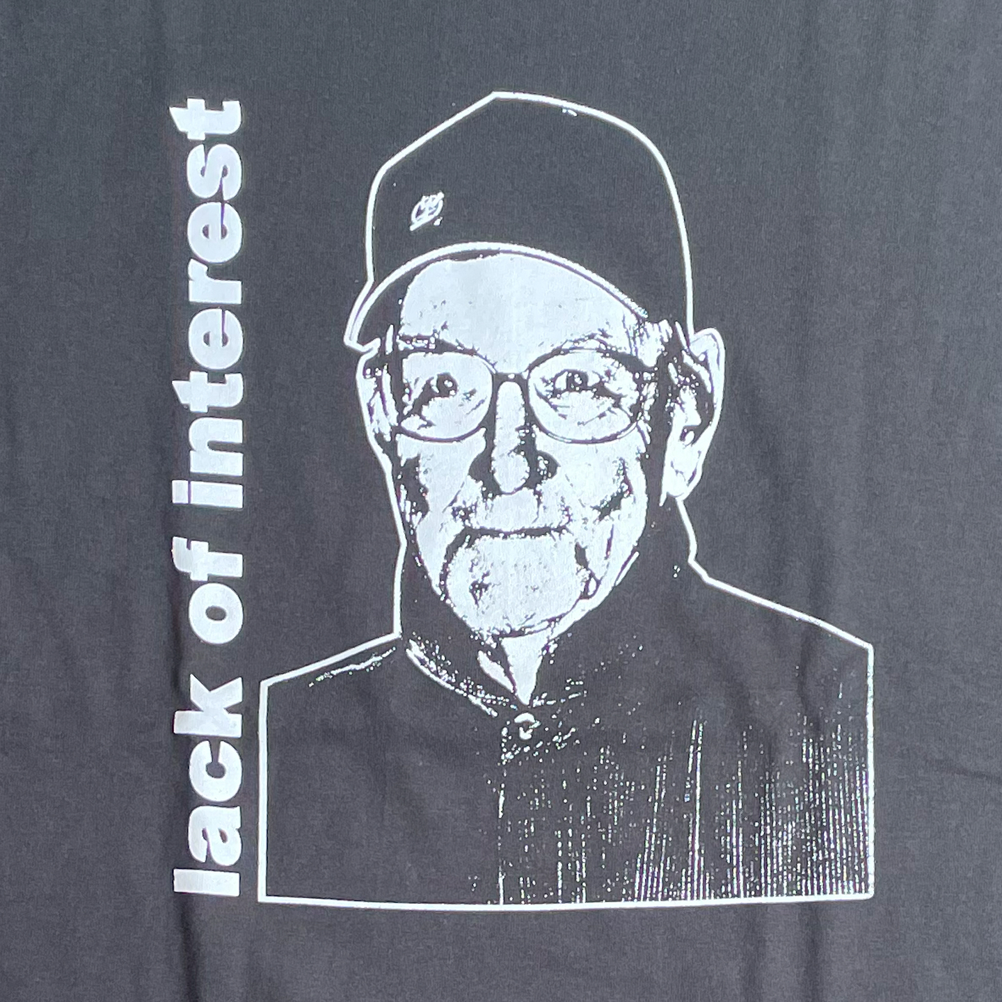 LACK OF INTEREST Tシャツ Granpa オフィシャル！