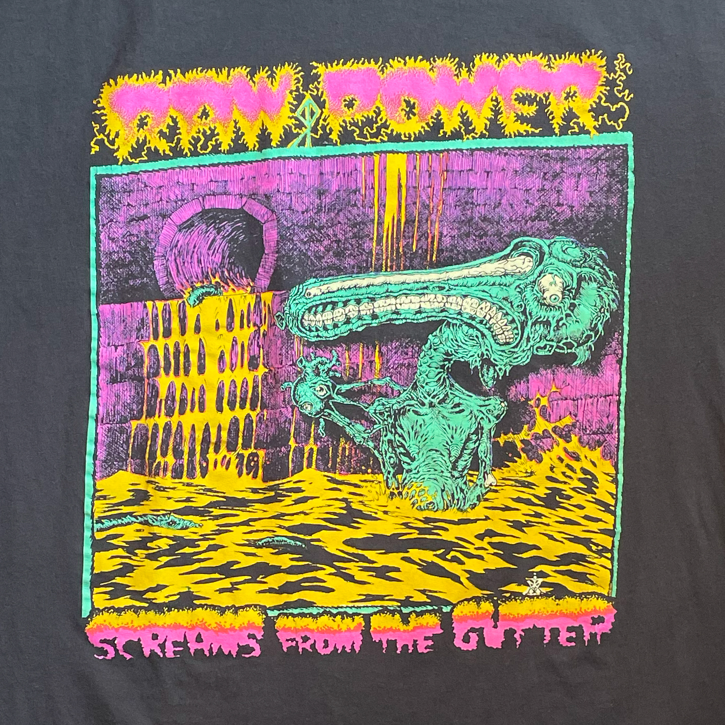 USED! RAW POWER Tシャツ