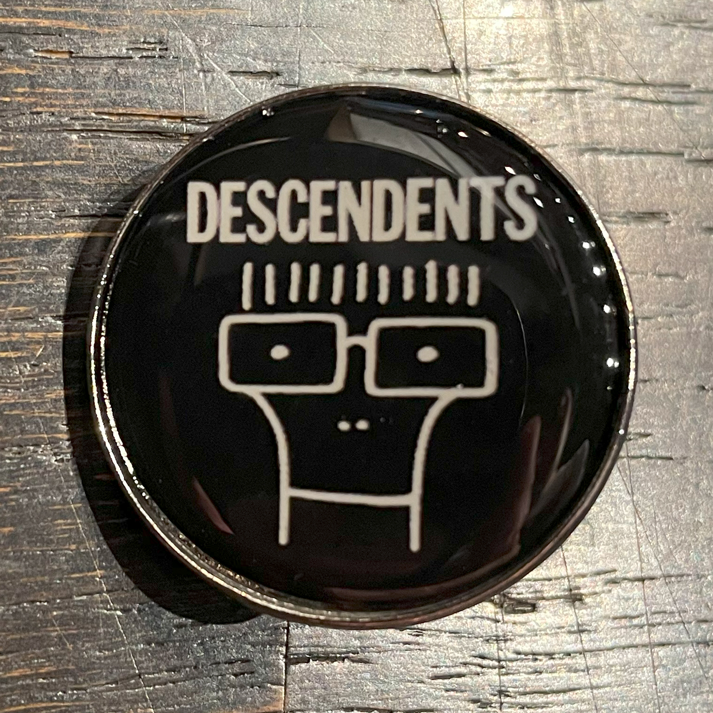 DESCENDENTS ピンバッジ Milo &Logo