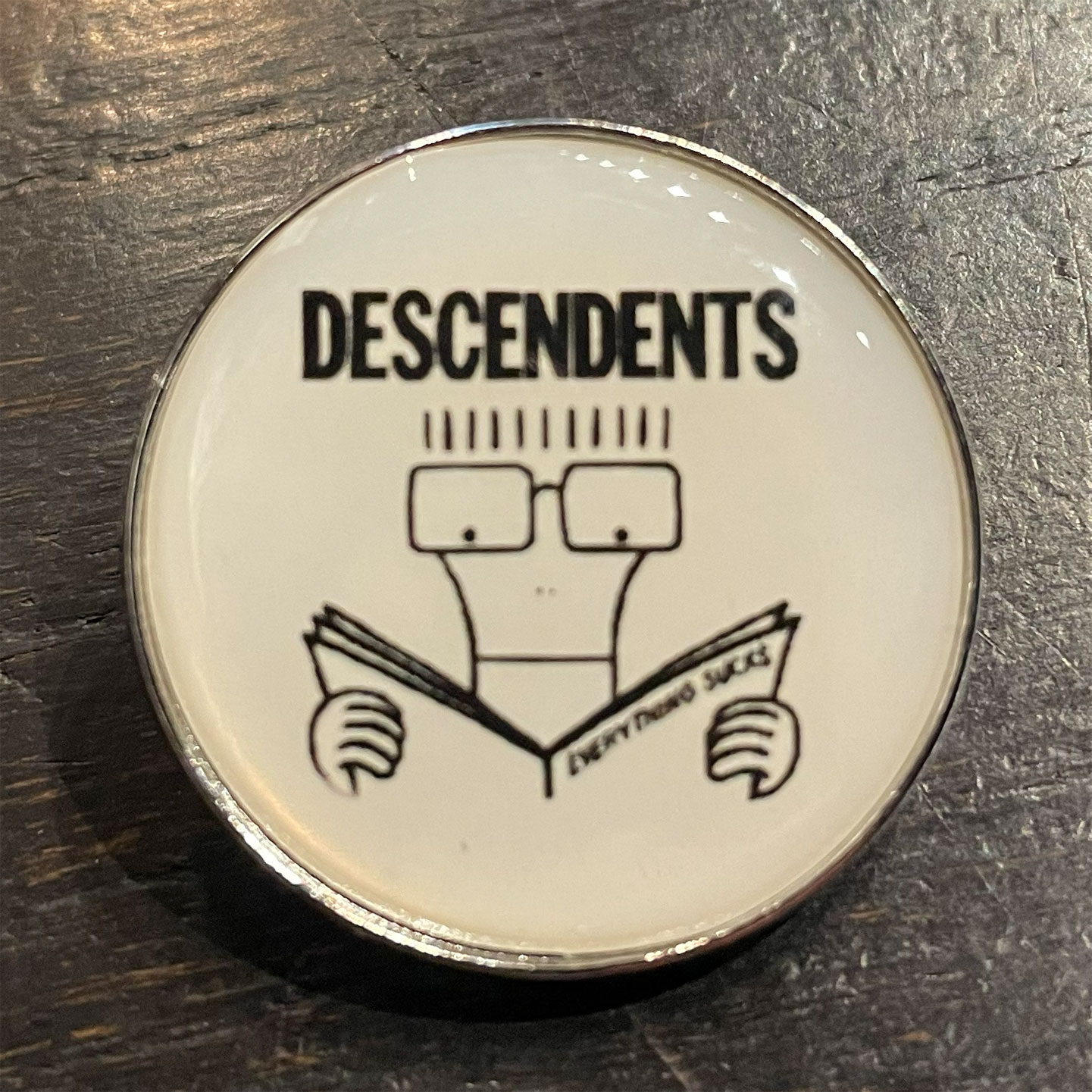 DESCENDENTS ピンバッジ Milo &Logo