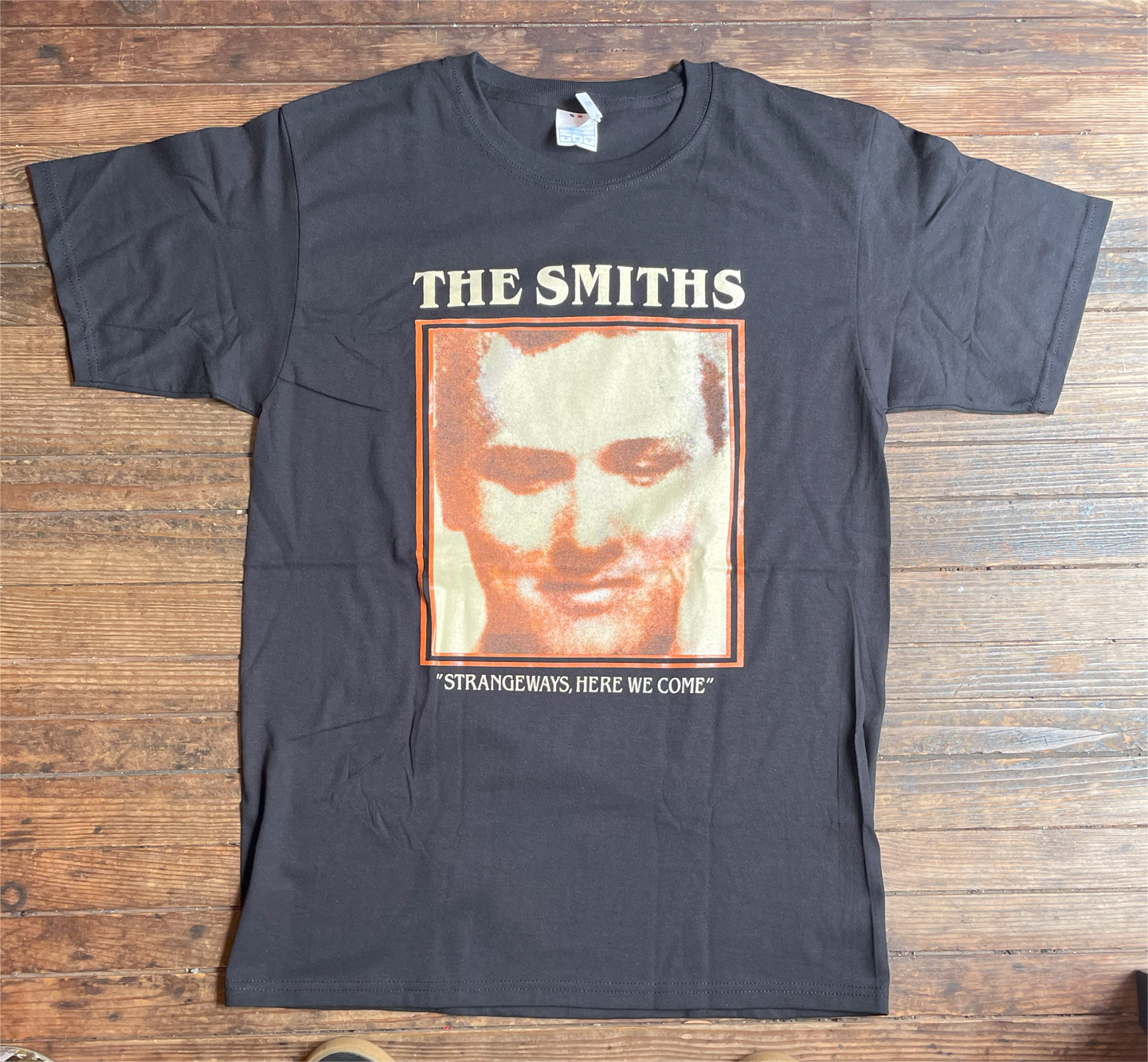StrangeWays NYC THE SMITHS Tシャツ StrangewaysNYC 'Hidden by Rags' The Smiths Vintage T-Shirt