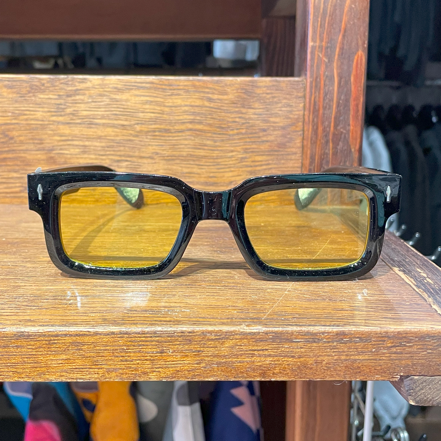 PUNK SUNGLASS YELLOW LENS