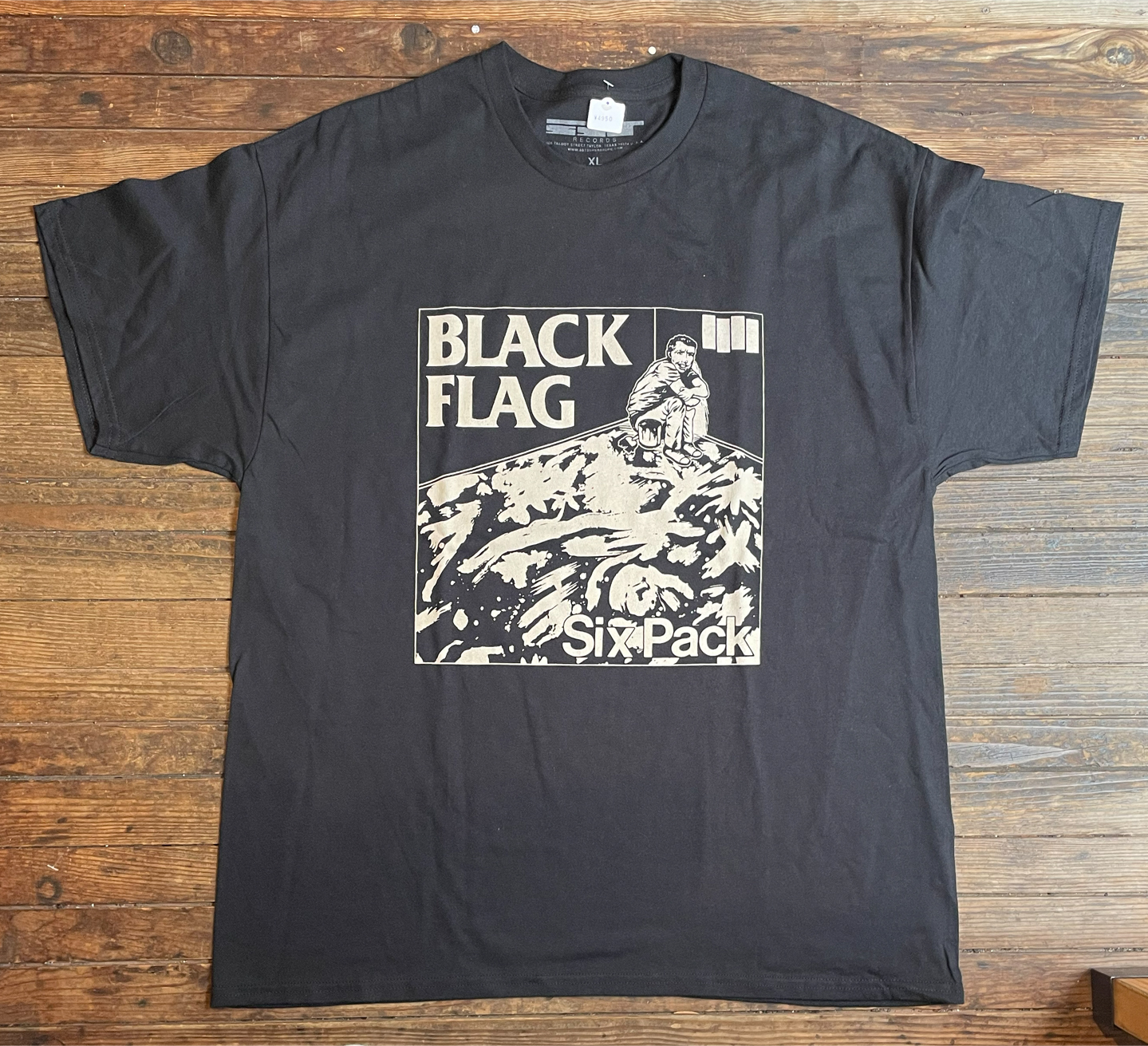 BLACK FLAG Tシャツ SIX PACK Ltd!!