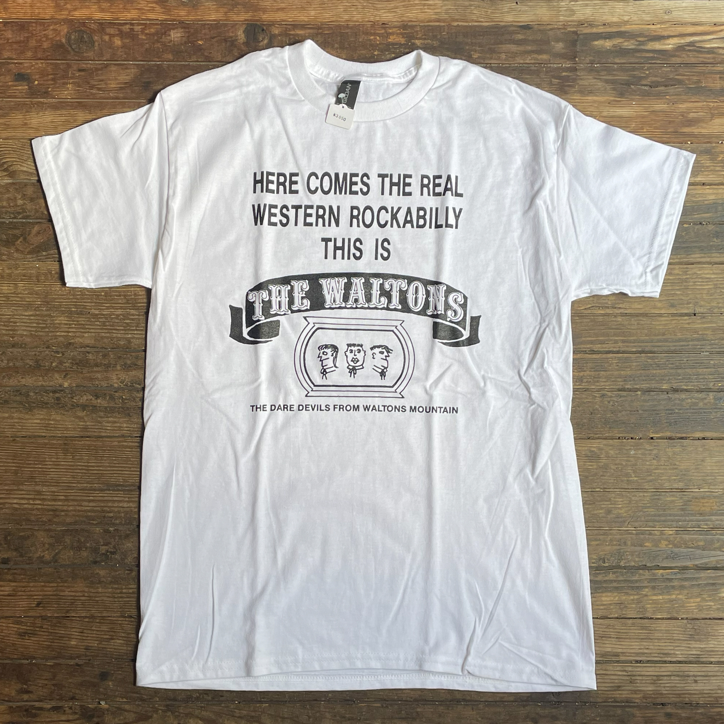 THE WALTONS Tシャツ here comes the real western rockabilly!