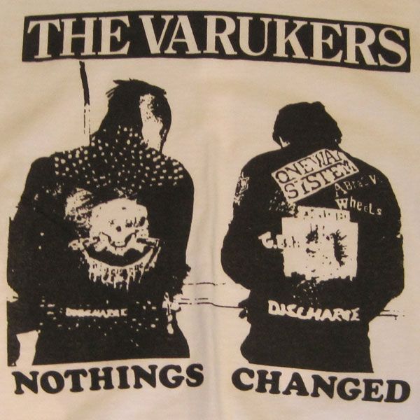 VARUKERS Tシャツ NOTHING CHANGED
