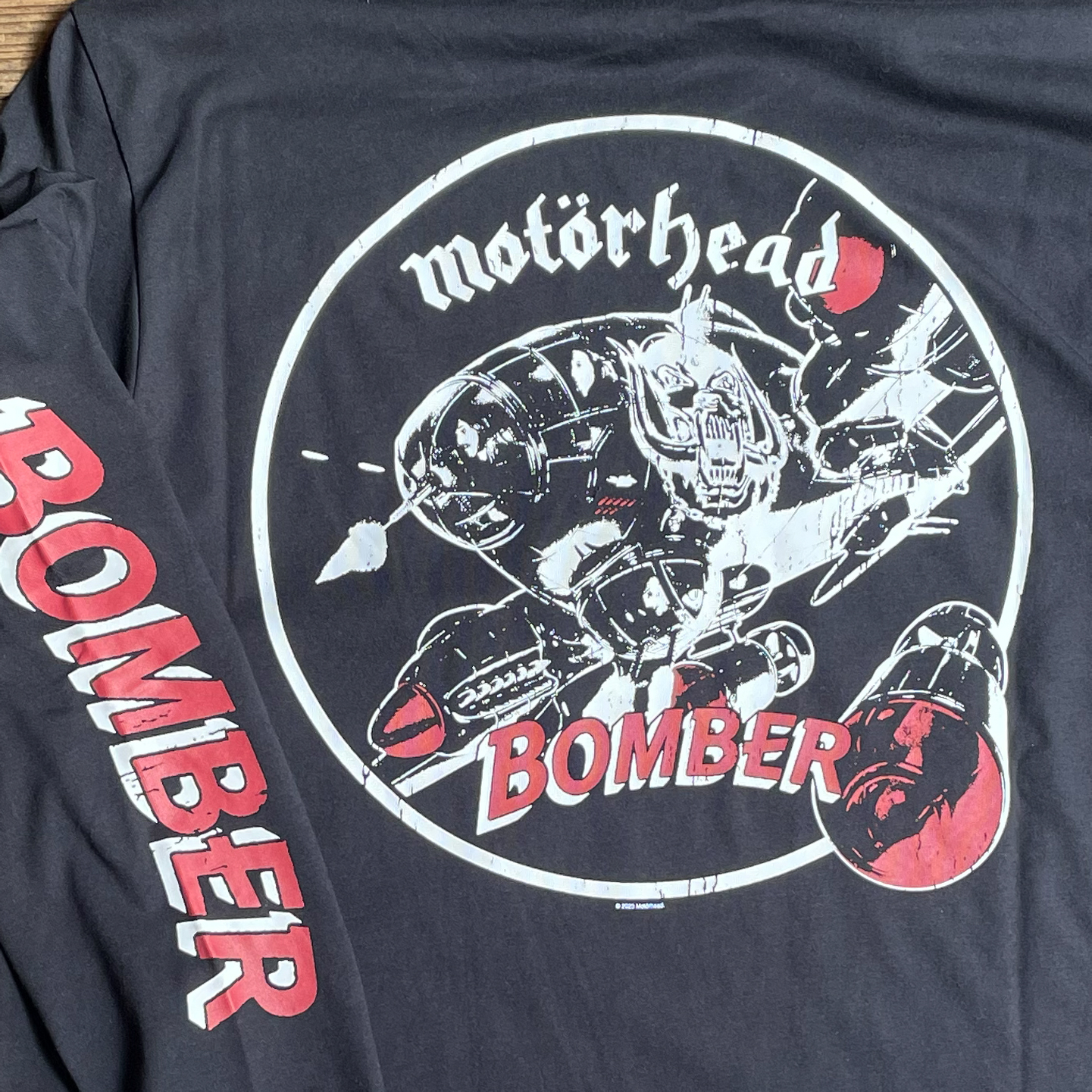 MOTORHEAD ロングスリーブTシャツ BOMBER オフィシャル！
