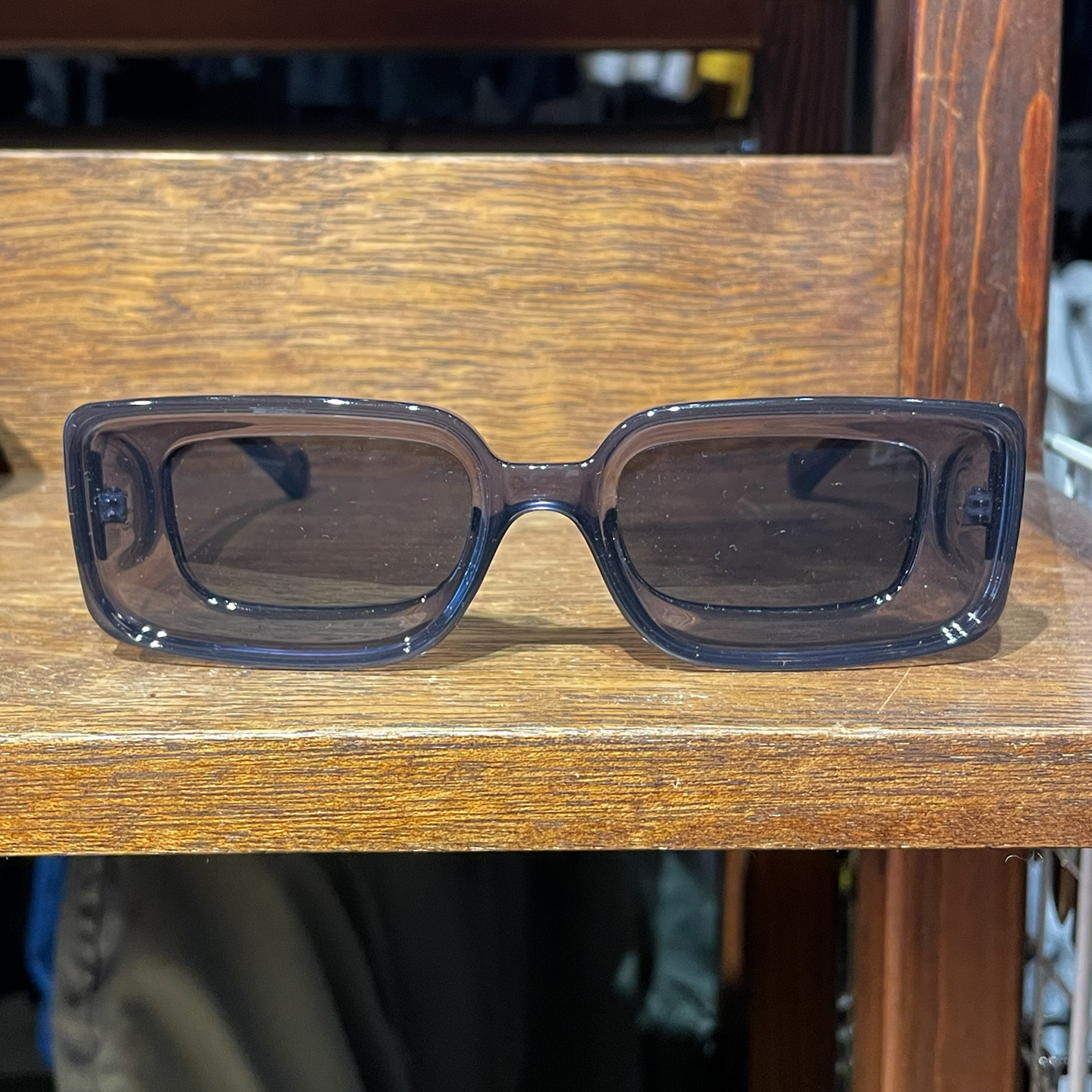 PUNK SUNGLASS CLEAR GRAY