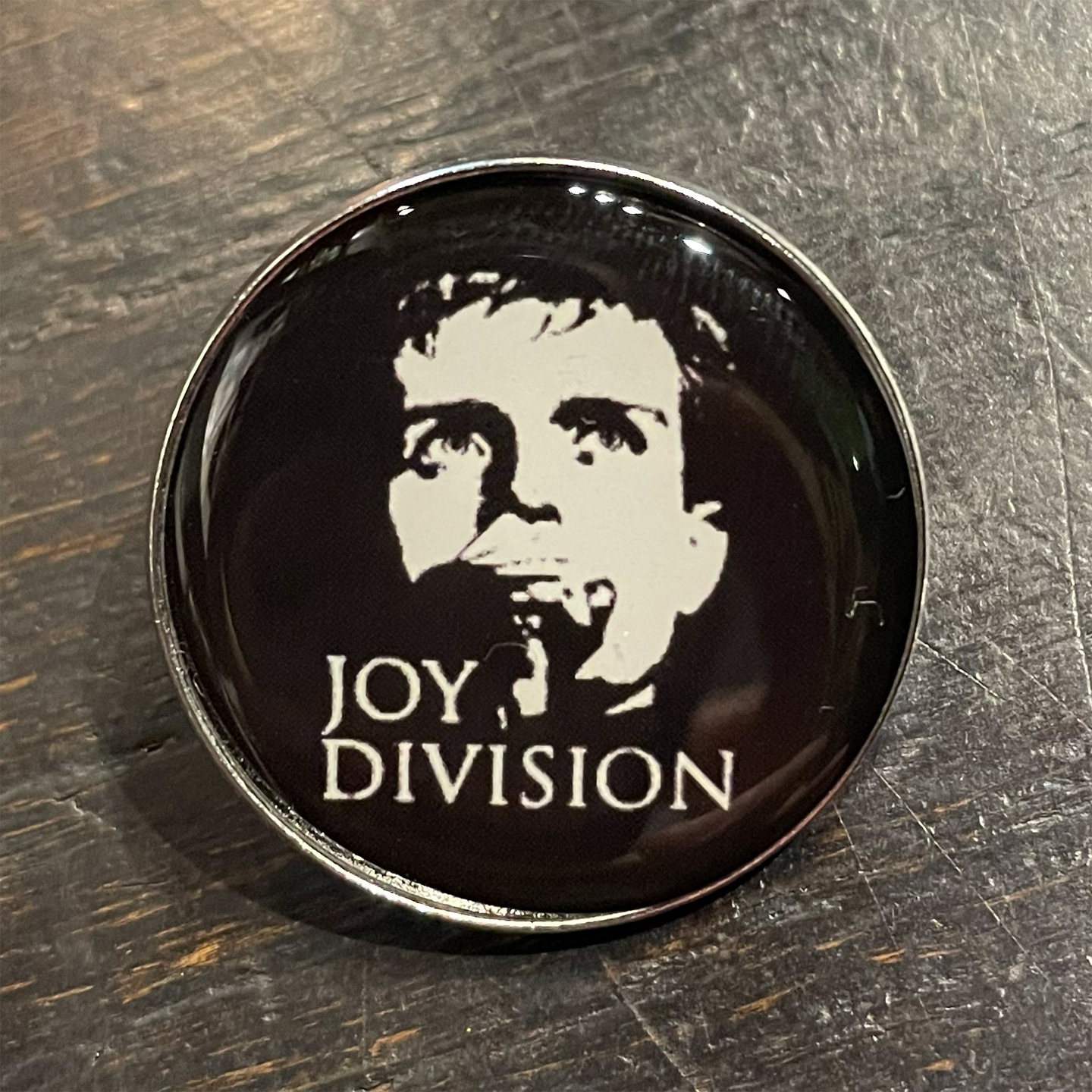 JOY DIVISION ピンバッジ IAN CURTIS