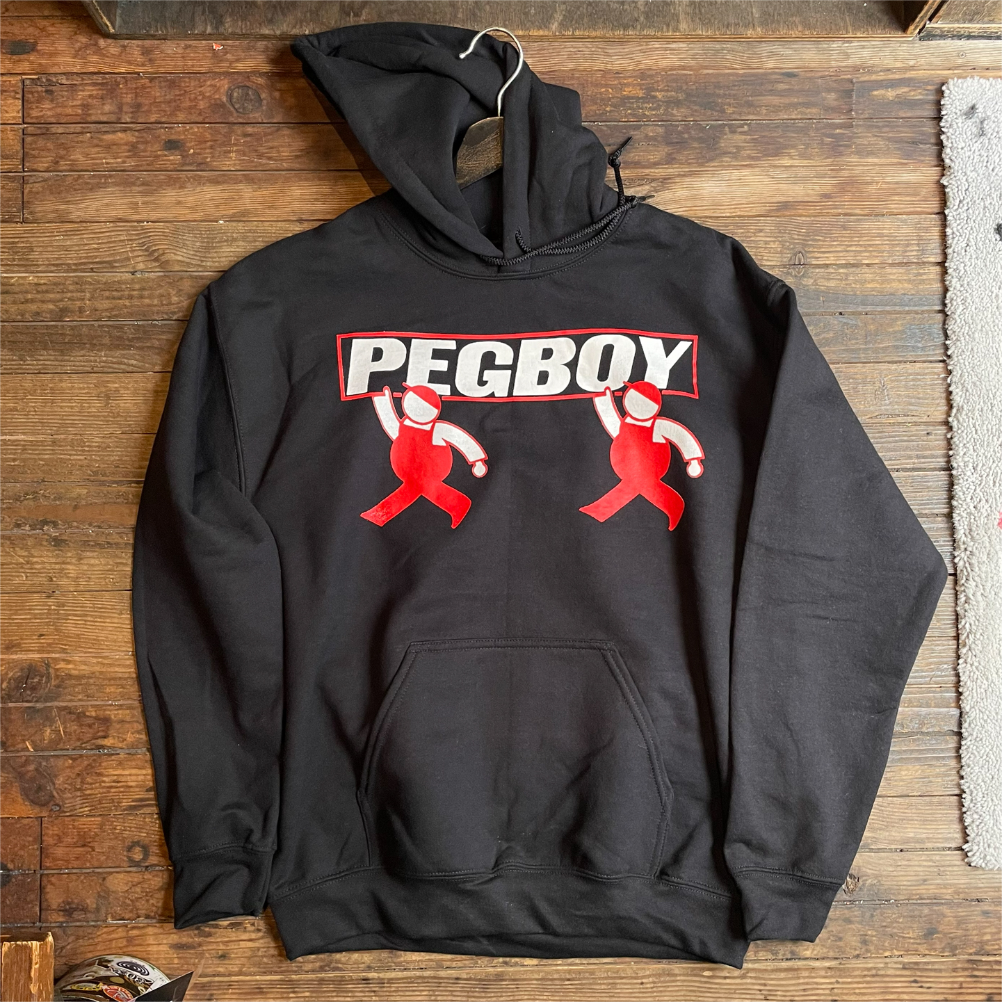 PEGBOY パーカー LOGO